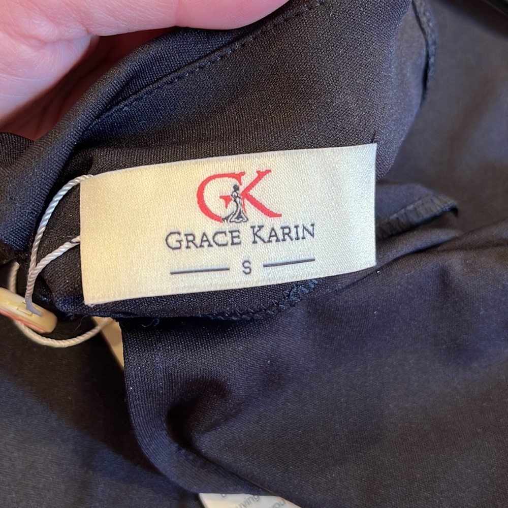 Classy black dress by Grace Karin. Great for any event! - Picture 6 of 6